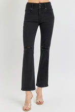 Load image into Gallery viewer, RISEN Full Size High Rise Wide Waistband Ankle Bootcut Jeans
