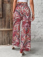 Load image into Gallery viewer, Printed Wide Leg Pants
