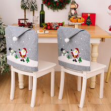 Load image into Gallery viewer, Christmas Pattern Chair Cover
