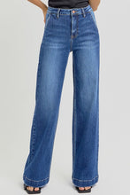 Load image into Gallery viewer, RISEN Full Size High Rise Wide Leg Jeans with Slanted Pockets
