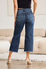 Load image into Gallery viewer, RFM Full Size Tummy Control High Waist Raw Hem Jeans
