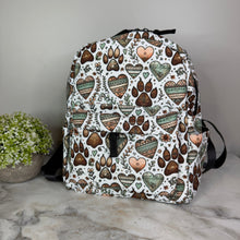 Load image into Gallery viewer, Mini Backpack - Aztec Paw - PREORDER
