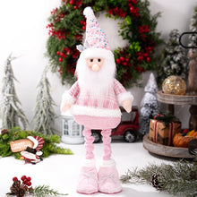 Load image into Gallery viewer, Telescopic Standing Christmas Decor - Pink &amp; White - PREORDER 10/3-10/6
