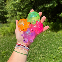 Load image into Gallery viewer, Squishy Toy - Glitter Turtle
