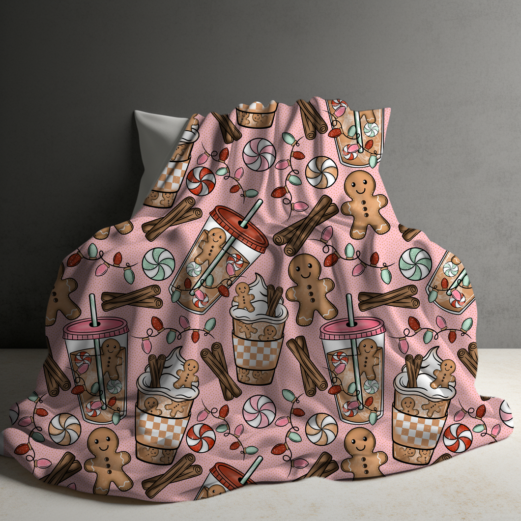 Blanket - Christmas - Coffee Gingerbread - PREORDER ENDS 10/10