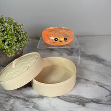Load image into Gallery viewer, Squishy Toy - Viral Dumpling, Slow Rise Glitter #2 - Orange
