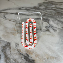 Load image into Gallery viewer, Jumbo Paperclip - Bow + Cherry
