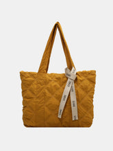 Load image into Gallery viewer, Quilted Nylon Large Tote Bag
