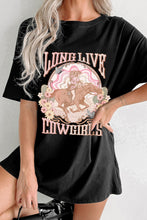 Load image into Gallery viewer, Graphic Round Neck Half Sleeve Oversize T-Shirt
