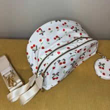 Load image into Gallery viewer, The Roni Nylon Crossbody - Cherry on White

