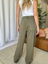 Load image into Gallery viewer, RFM Full Size High Rise Garment Dye Wide Leg  Jeans
