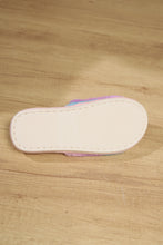 Load image into Gallery viewer, Color Block Open Toe Faux Fur PVC Slippers
