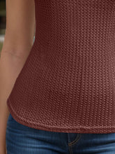 Load image into Gallery viewer, Full Size Textured Scoop Neck Cami
