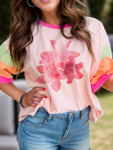 Load image into Gallery viewer, Graphic Round Neck Half Sleeve T-Shirt
