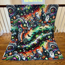 Load image into Gallery viewer, Blanket Halloween #27 - Graveyard Swirl - PREORDER ends 7/25
