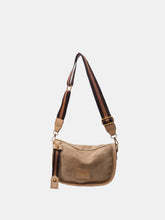 Load image into Gallery viewer, Suede Adjustable Strap Shoulder Bag
