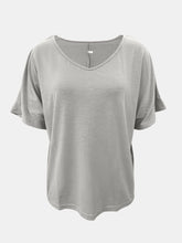 Load image into Gallery viewer, Full Size Scoop Neck Short Sleeve T-Shirt
