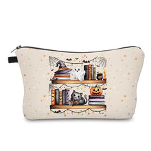 Load image into Gallery viewer, Pouch - Halloween - Spooky Book Shelf
