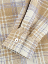 Load image into Gallery viewer, Plaid Collared Neck Dropped Shoulder Shirt
