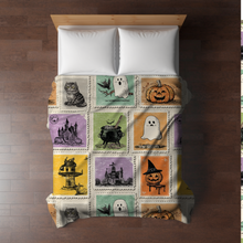 Load image into Gallery viewer, Blanket - Halloween - Stamps - PREORDER 7/29-8/1
