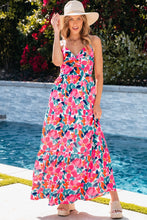 Load image into Gallery viewer, Printed V-Neck Maxi Cami Dress
