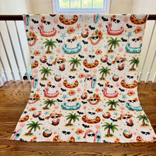 Load image into Gallery viewer, Blanket Halloween #7 - Summer Ghosts - PREORDER ends 7/25
