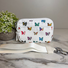 Load image into Gallery viewer, Rue - Nylon Wristlet Wallet - Butterfly
