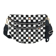 Load image into Gallery viewer, The Roni Nylon Crossbody - Halloween Fall Plaid Trick or Treat

