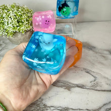 Load image into Gallery viewer, Squishy Toy - Halloween Cube - PREORDER ends 7/12
