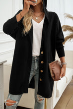 Load image into Gallery viewer, Button Up Long Sleeve Hooded Cardigan
