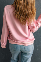 Load image into Gallery viewer, Round Neck Dropped Shoulder Sweatshirt
