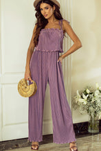 Load image into Gallery viewer, Square Neck Spaghetti Strap Jumpsuit
