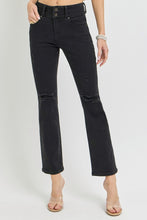 Load image into Gallery viewer, RISEN Full Size High Rise Wide Waistband Ankle Bootcut Jeans
