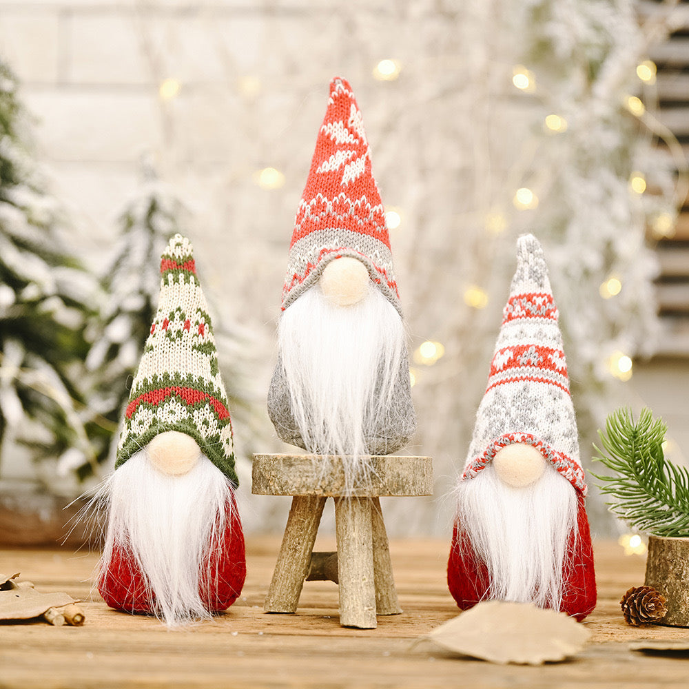 Gnome - Holiday Christmas - Style D - PREORDER 10/3-10/6