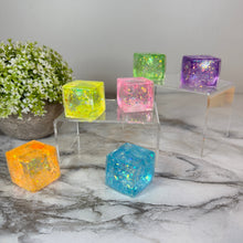 Load image into Gallery viewer, Squishy Toy - Glitter Cube
