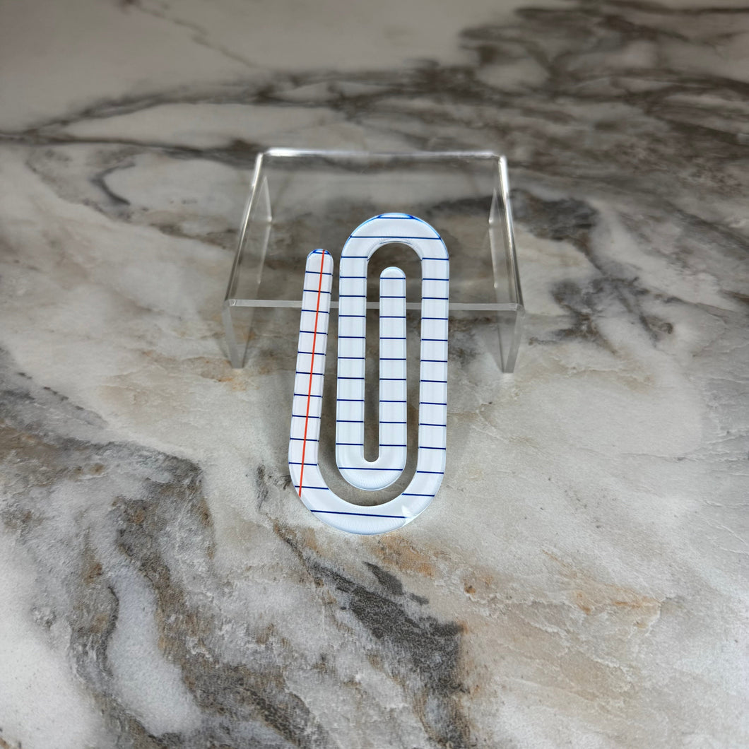 Jumbo Paperclip - Notebook Paper