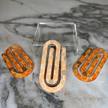Load image into Gallery viewer, Jumbo Paperclip - Honeycomb
