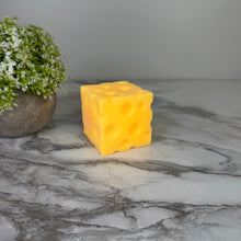 Load image into Gallery viewer, Stress Squishy Toy - Cheese Cube, Medium
