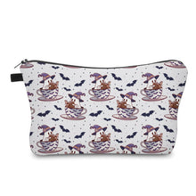 Load image into Gallery viewer, Pouch - Ghost Book Tea Cup
