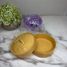 Load image into Gallery viewer, Squishy Toy - Viral Dumpling, Slow Rise Glitter - Purple
