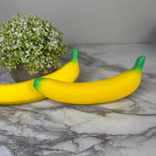 Load image into Gallery viewer, Stress Squishy Toy - Banana + Green - PREORDER
