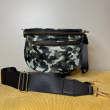 Load image into Gallery viewer, Roni - Nylon Crossbody - Green Camo
