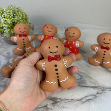 Load image into Gallery viewer, Squishy Toy - Gingerbread Man + Woman

