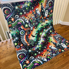 Load image into Gallery viewer, Blanket Halloween #27 - Graveyard Swirl - PREORDER ends 7/25
