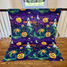 Load image into Gallery viewer, Blanket Halloween #6 - Gogh Scream - PREORDER ends 7/25
