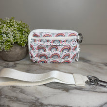 Load image into Gallery viewer, Rue - Nylon Wristlet Wallet - Rainbow Heart
