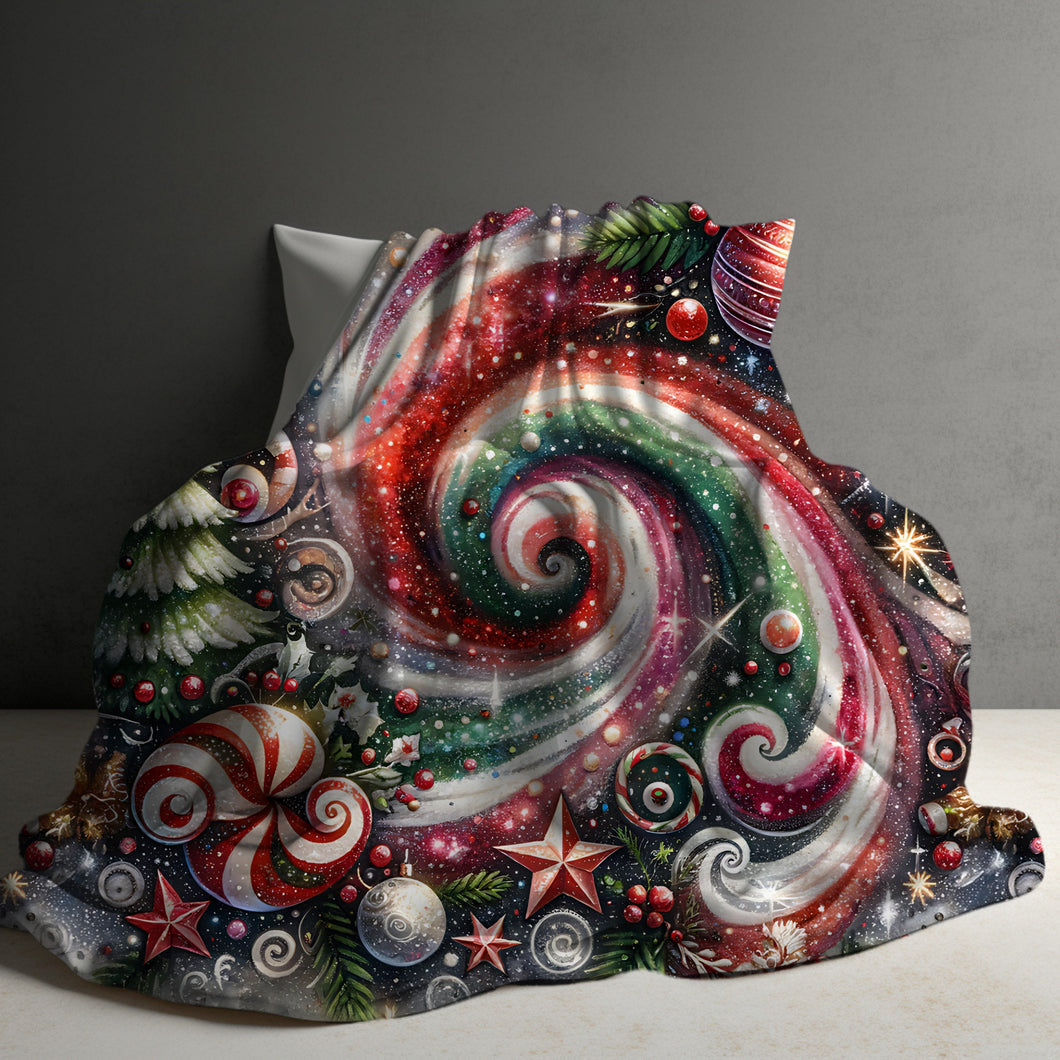 Blanket - Christmas - Swirl - PREORDER ENDS 10/10
