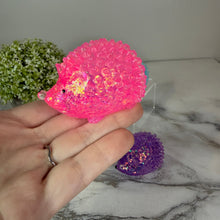 Load image into Gallery viewer, Squishy Toy - Glitter Hedgehog - PREORDER
