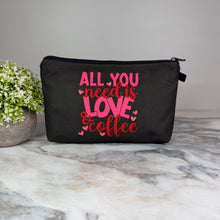 Load image into Gallery viewer, Pouch - Love &amp; Coffee
