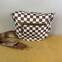 Load image into Gallery viewer, Roni - Nylon Crossbody - Taupe Brown
